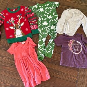 Girls size 4/5 clothing lot